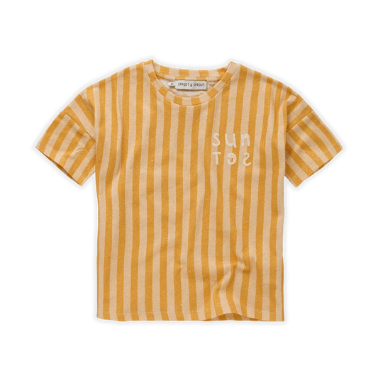 SPROET & SPROUT ORANGE STRIPED TEE [FINAL SALE]