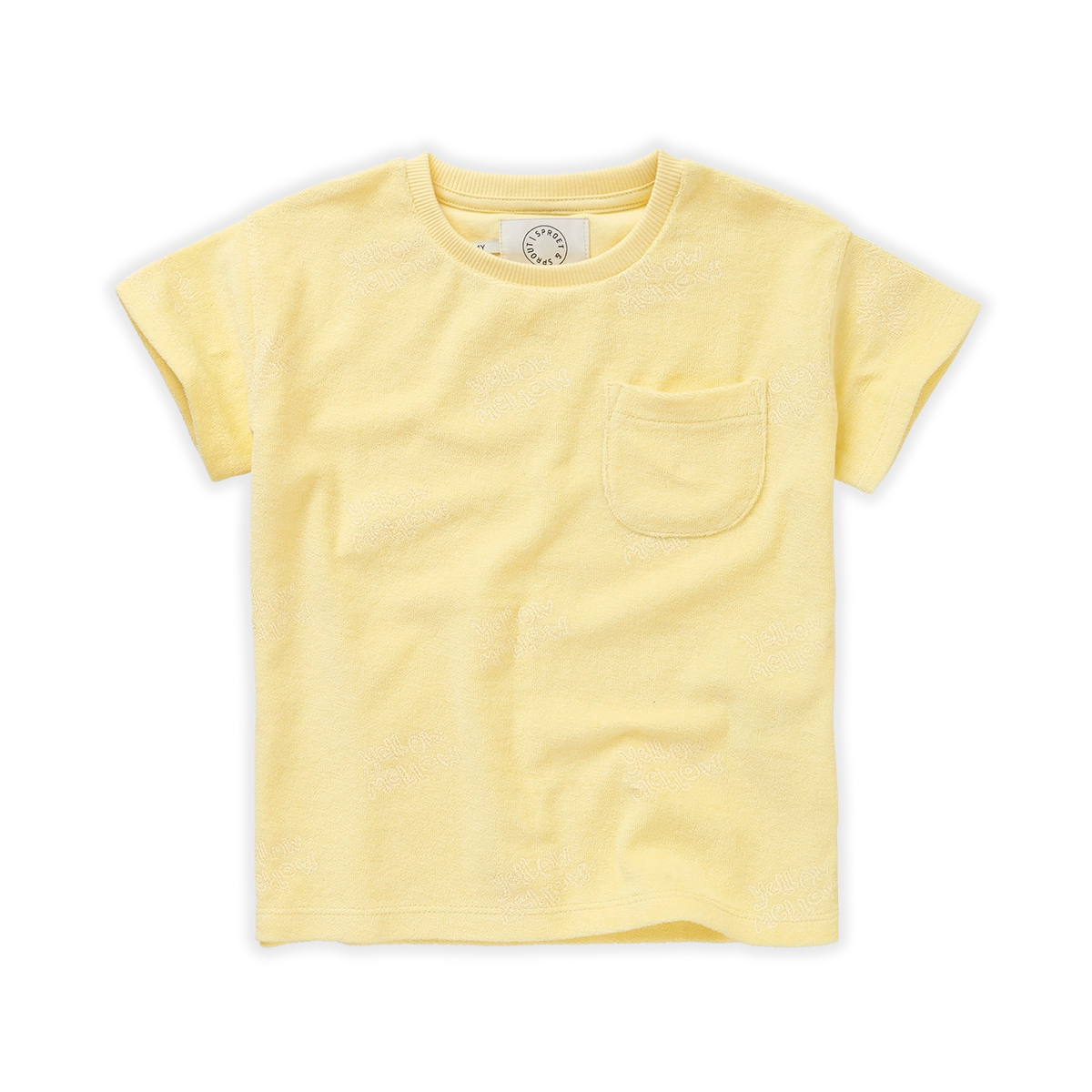 SPROET & SPROUT YELLOW POCKET TSHIRT