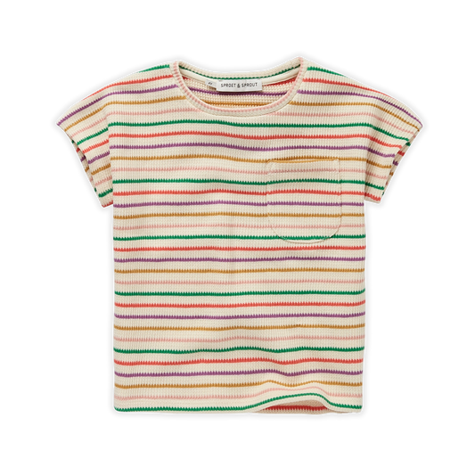 SPROET & SPROUT MULTI COLOR STRIPED TEE [FINAL SALE]