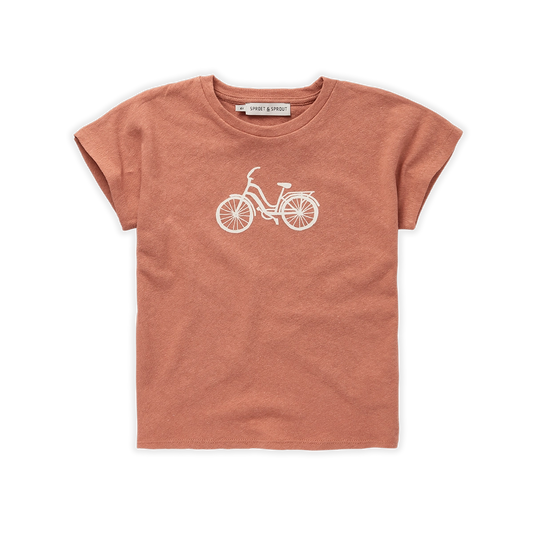 SPROET & SPROUT SALMON BICYCLE TEE