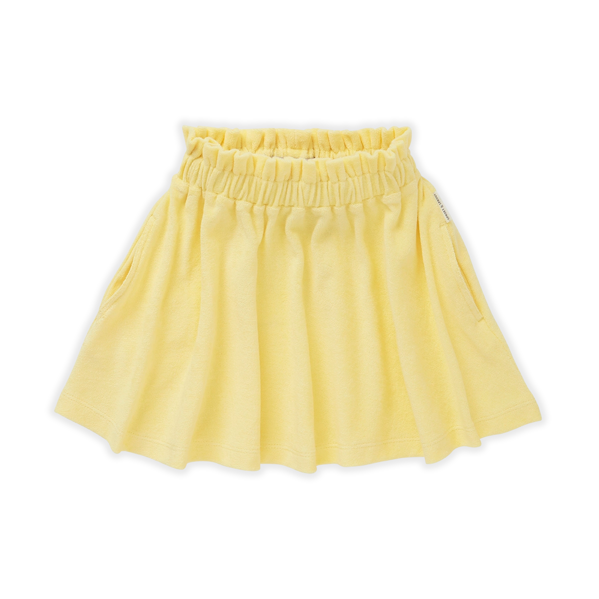 SPROET & SPROUT YELLOW SMOCK WAISTED SKIRT [FINAL SALE]