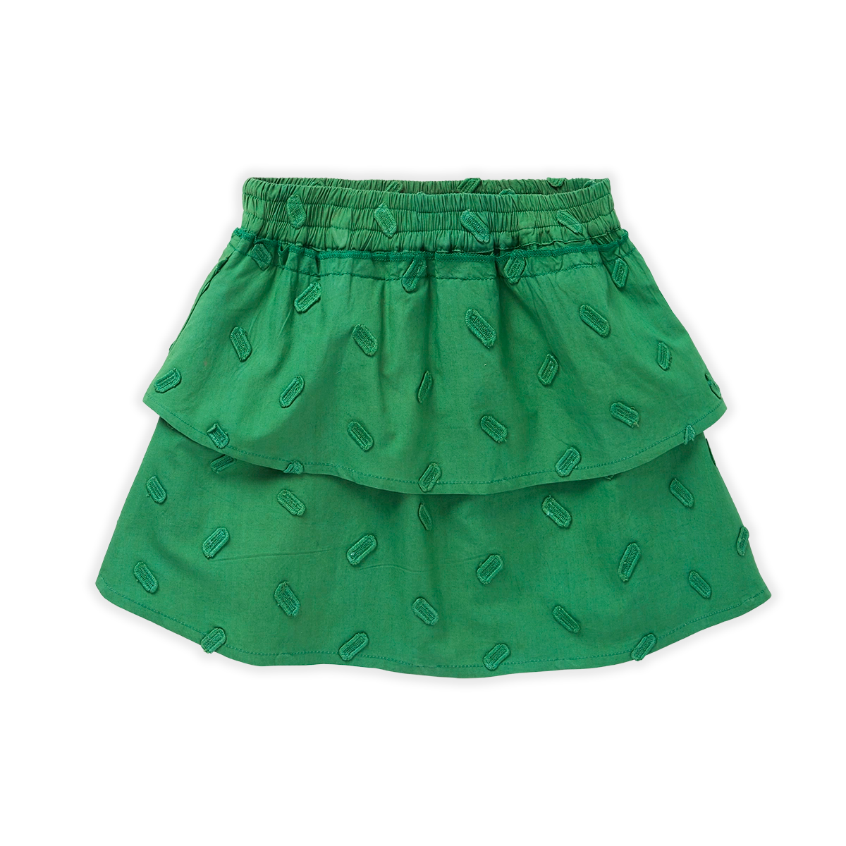 SPROET & SPROUT GREEN LAYERED SKIRT