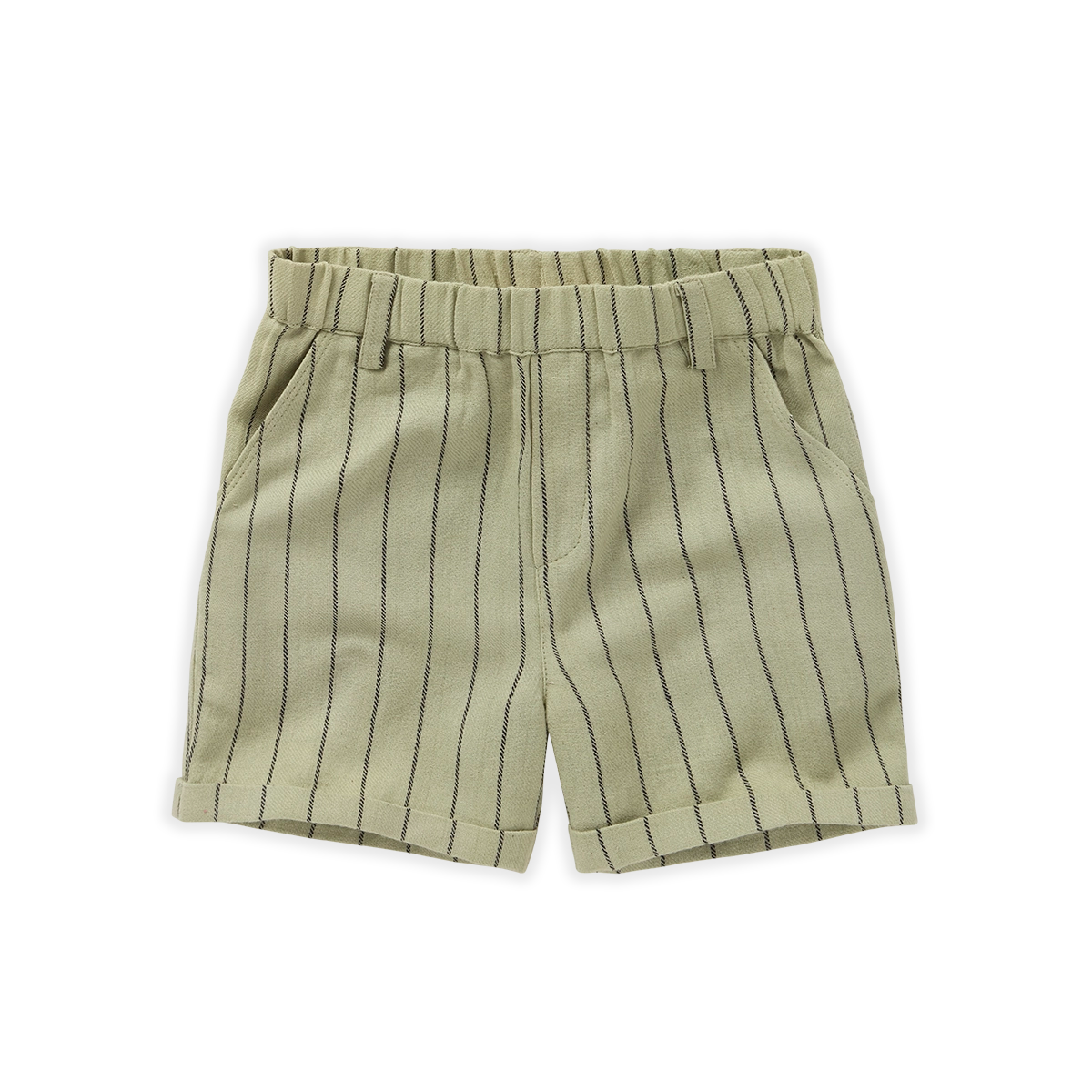 SPROET & SPROUT LIGHT SAGE STRIPED SHORTS [FINAL SALE]