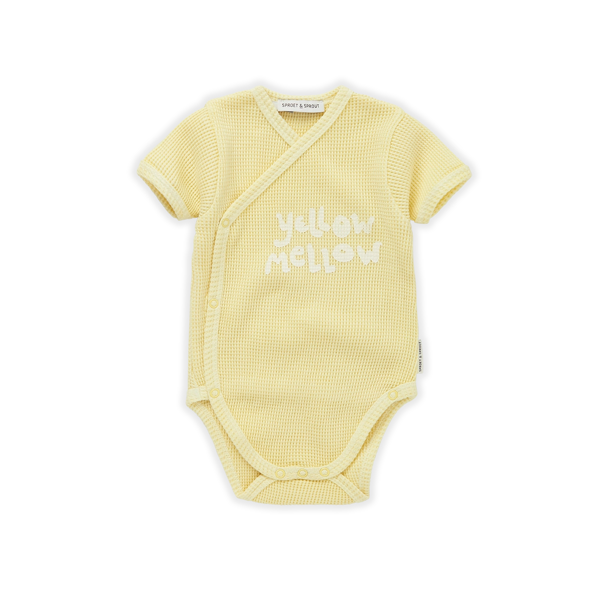 SPROET & SPROUT YELLOW WRAP ROMPER