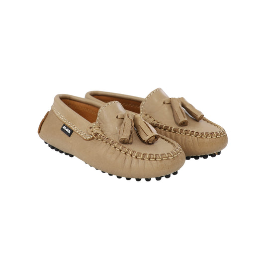 ATLANTA MOCASSIN BIEGE TASSLE SHOE