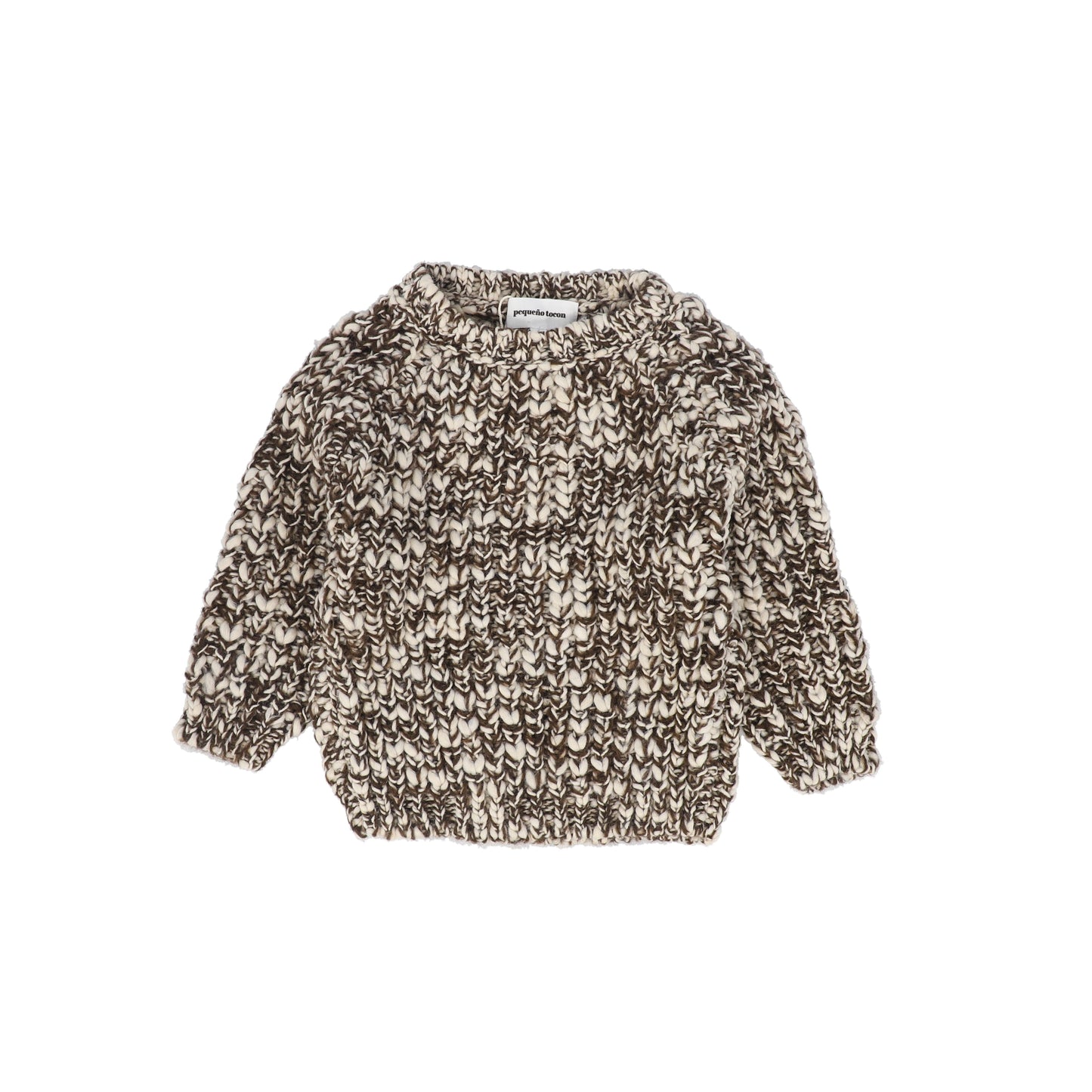 PEQUENO TOCON BEIGE/CHOCOLATE TOP