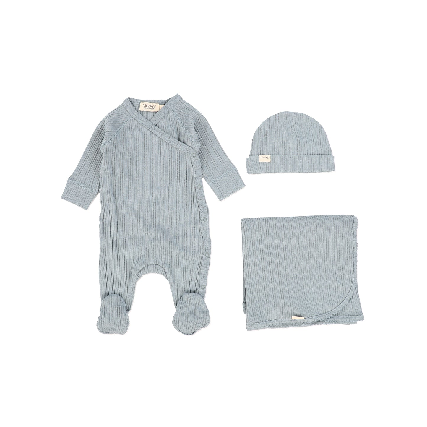 MARMAR COPENHAGEN BLUE LINE FOOTIE SET