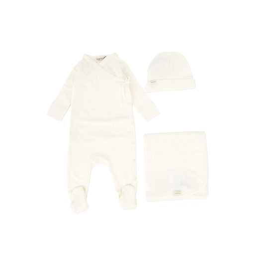 MARMAR COPENHAGEN WINTER WHITE POINTELLE SET