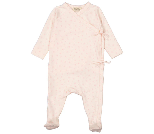 MARMAR COPENHAGEN PINK FLORAL FOOTIE