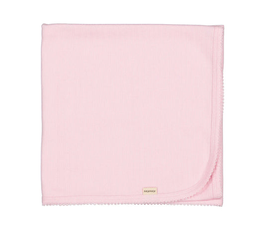 MARMAR COPENHAGEN PINK POINTELLE BLANKET