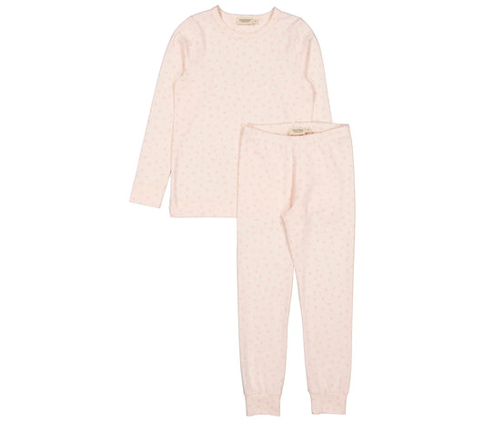 MARMAR COPENHAGEN PINK FLORAL PAJAMA SET