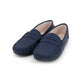 CAMILLE KIDS NAVY LEATHER PENNY LOAFER