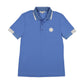 3 BUTTONS BLUE STRIPE SPORT POLO
