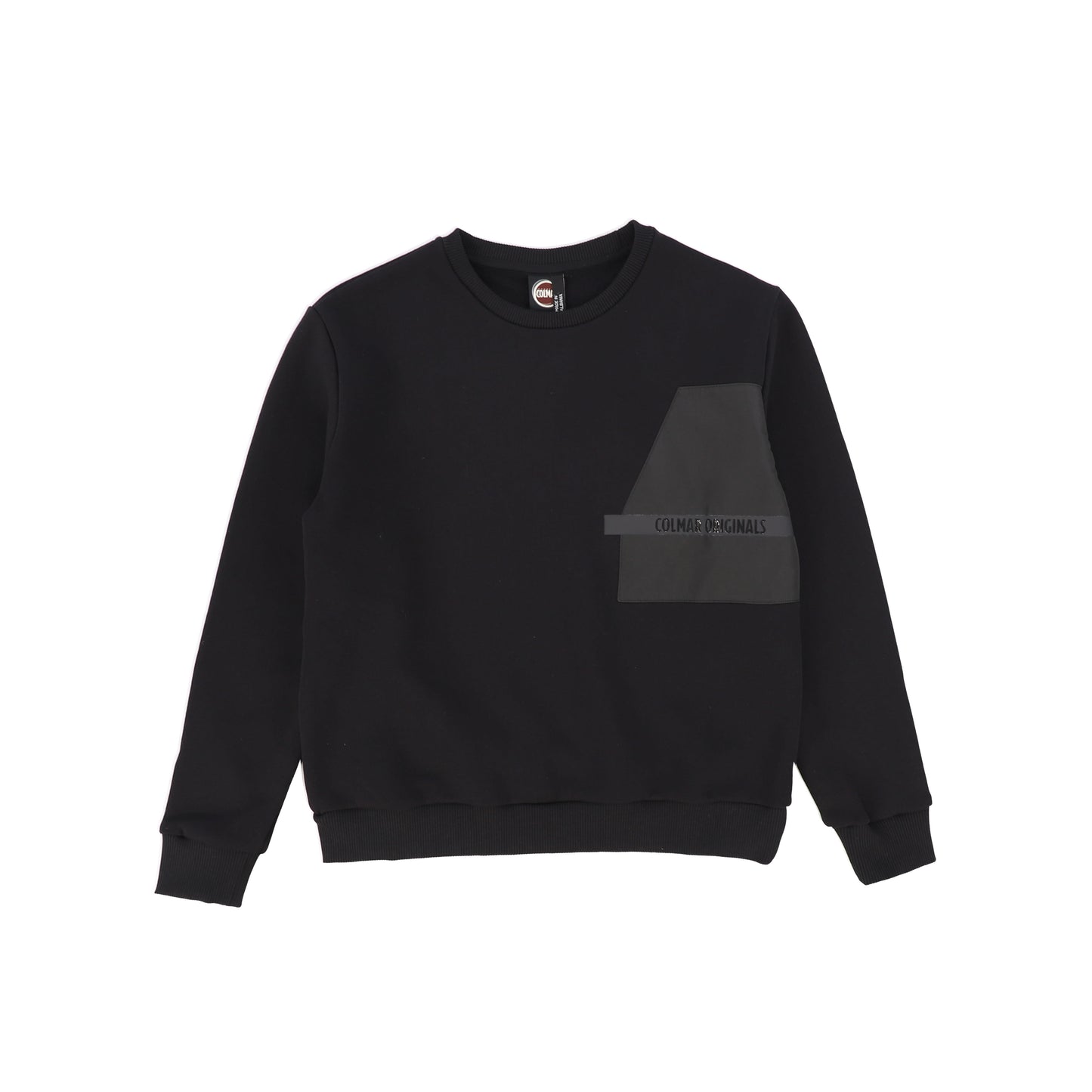 COLMAR BLACK LOGO PULLOVER SWEATSHIRT