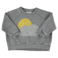 PIUPIUCHICK GREY SKY PRINT SWEATSHIRT