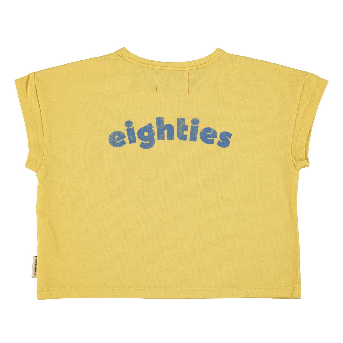 PIUPIUCHICK YELLOW GRAPHIC T-SHIRT