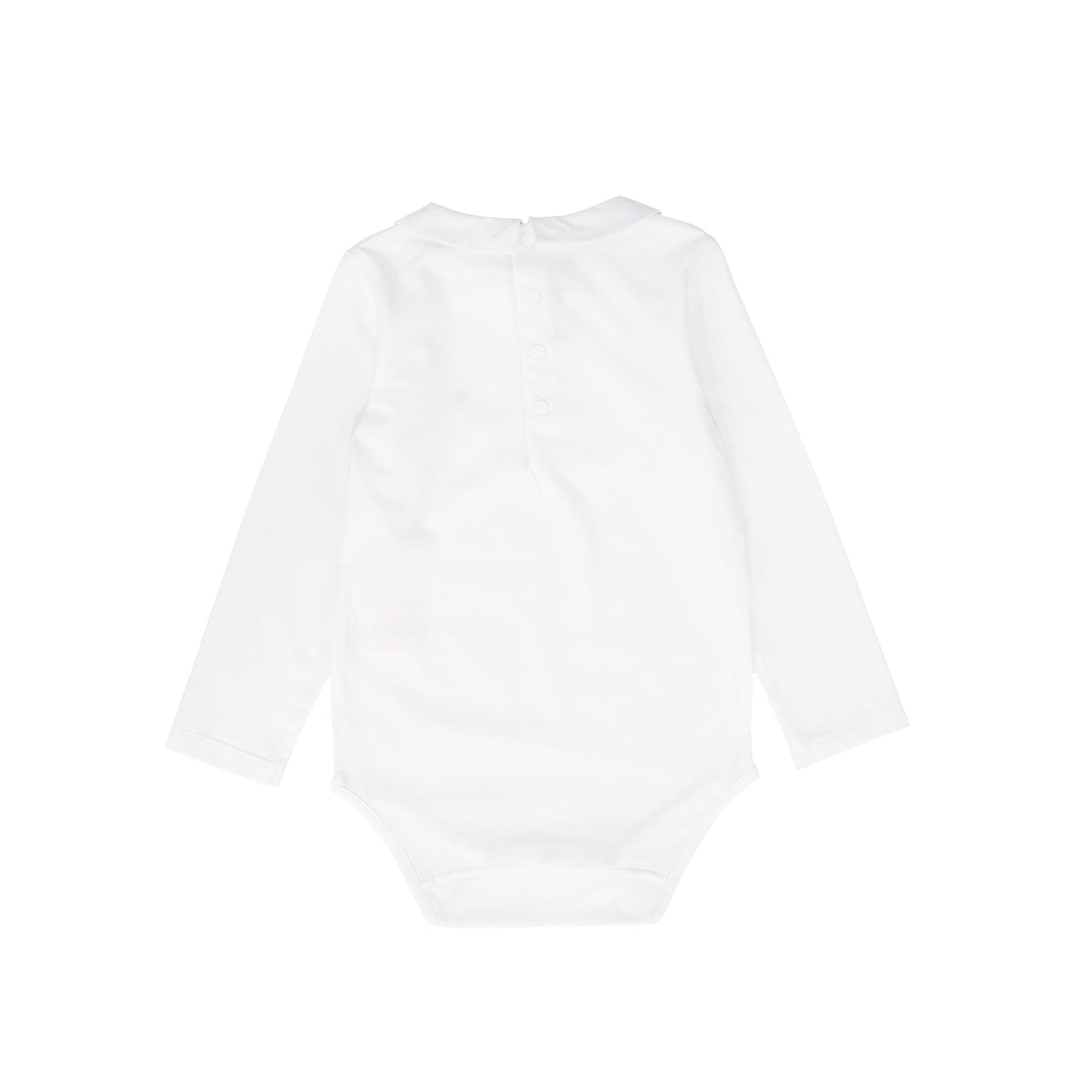 TARTINE ET CHOCOLAT WHITE BUTTON FRONT ONESIE