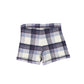 TARTINE ET CHOCOLAT NAVY PLAID WOOL SHORTS [FINAL SALE]