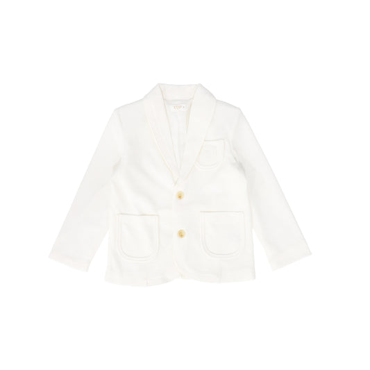 KIPP WHITE POCKET BLAZER