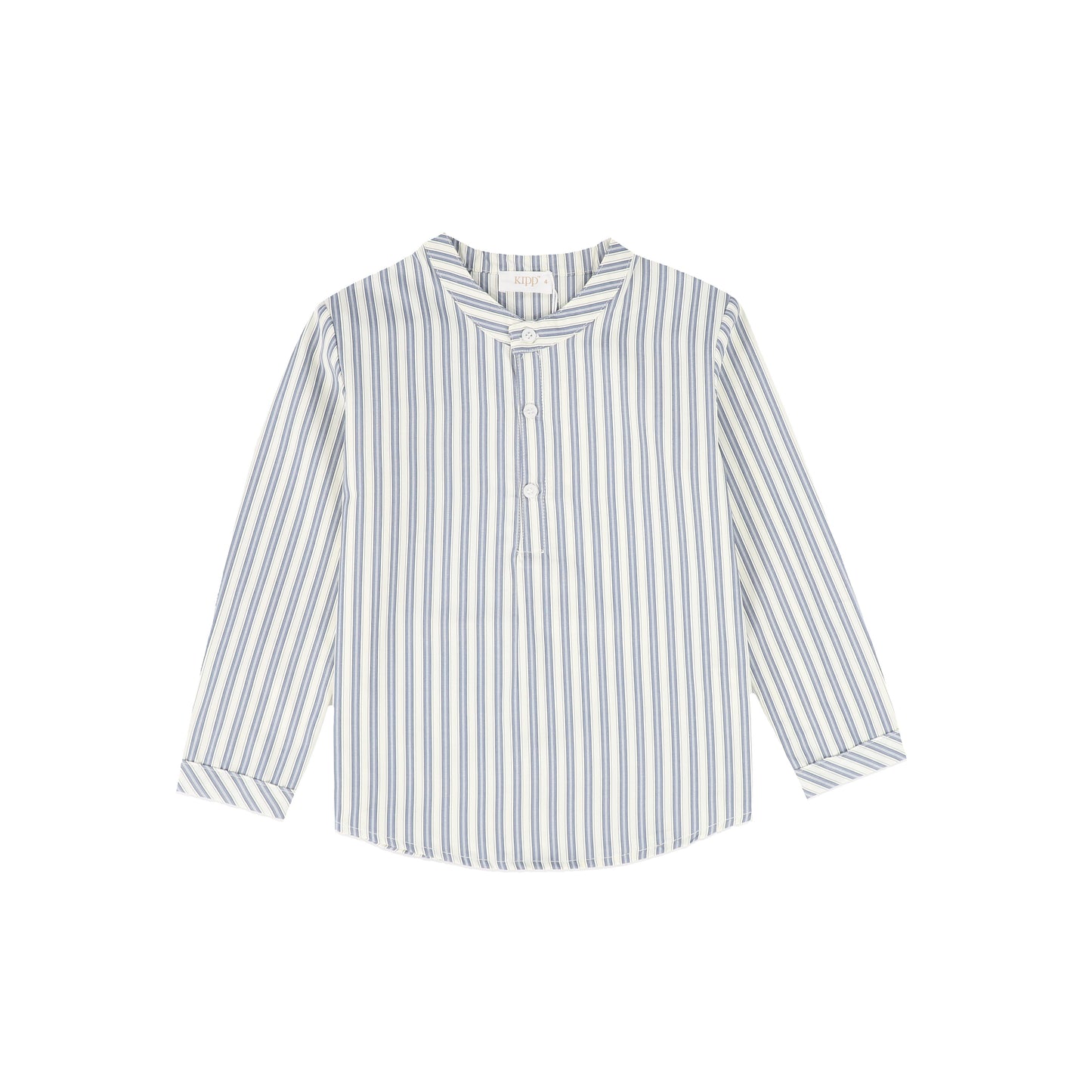 KIPP BLUE STRIPED BUTTON SHIRT