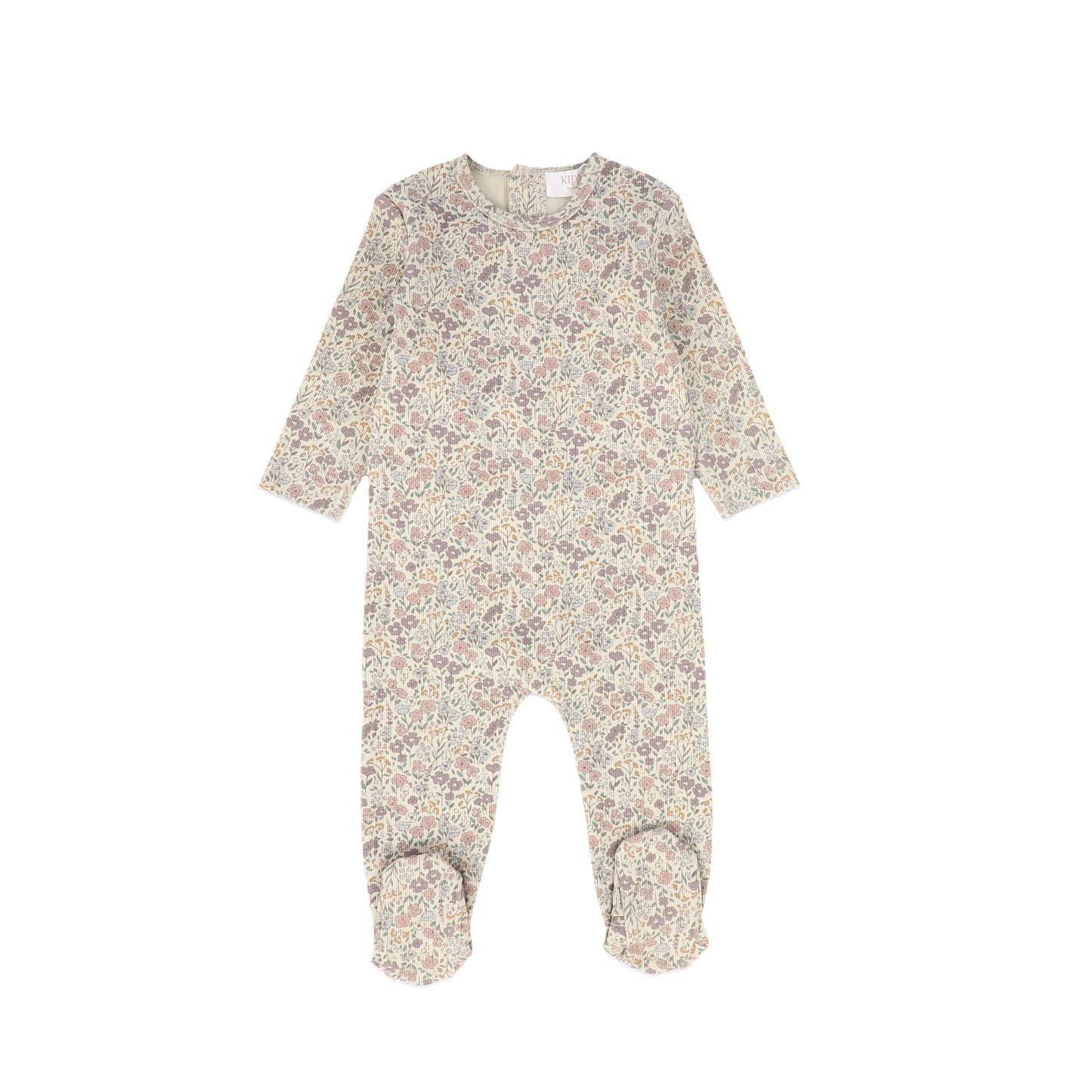 KIPP PINK FLORAL FOOTIE