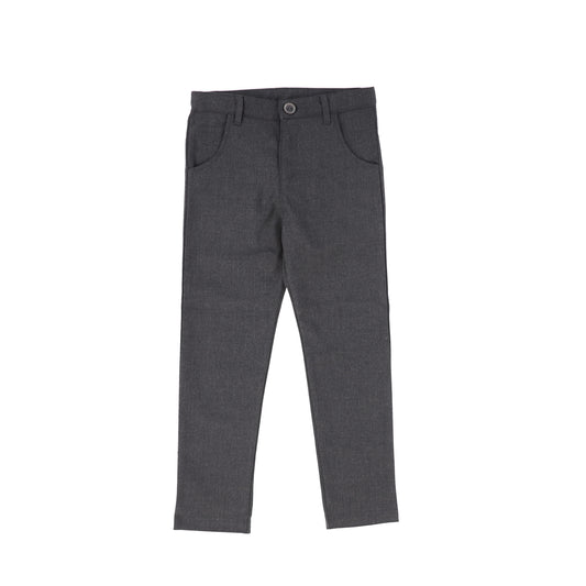 KIPP CHARCOAL SLIM DRESS PANT