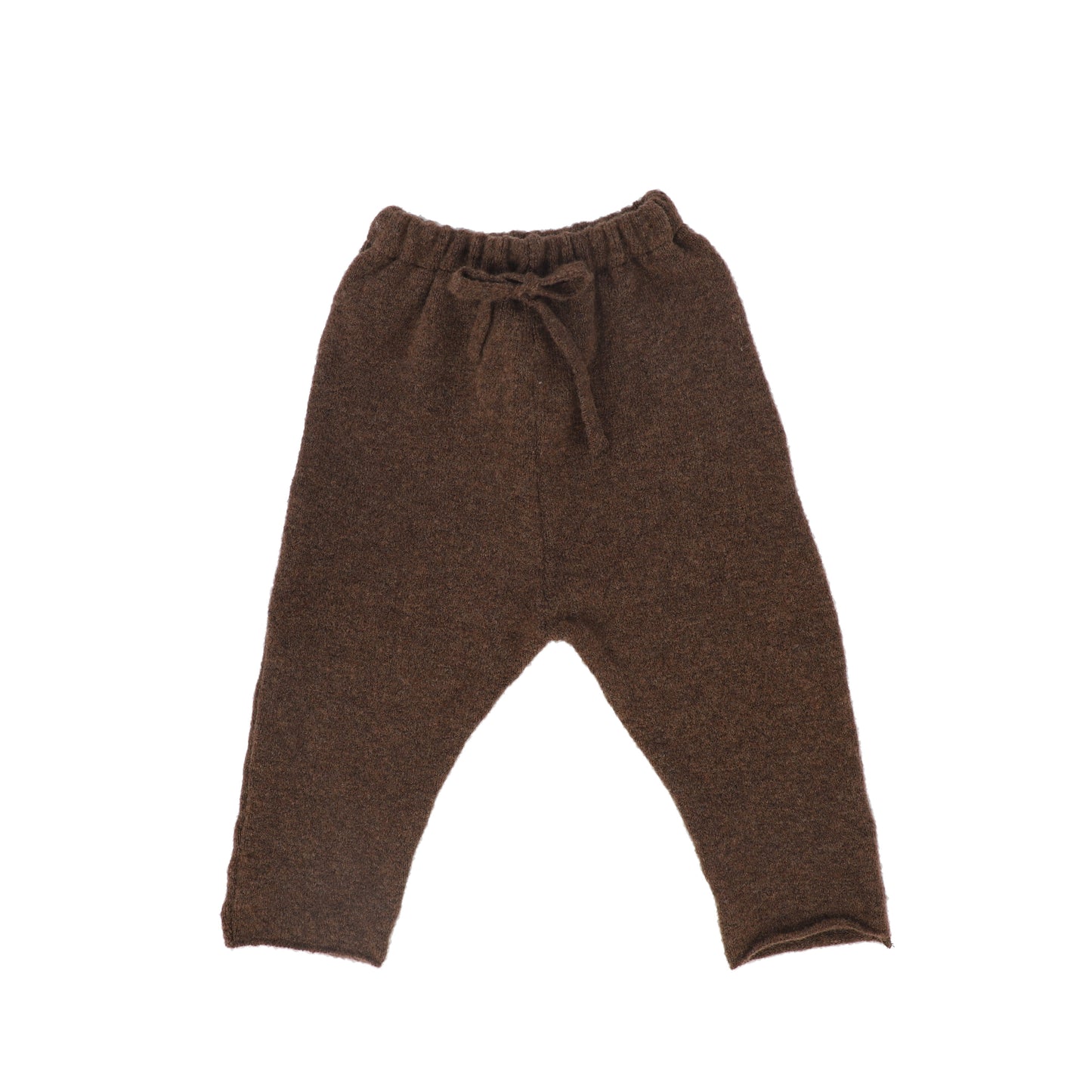 PEQUENO TOCON CHOCOLATE RIBBED PANTS