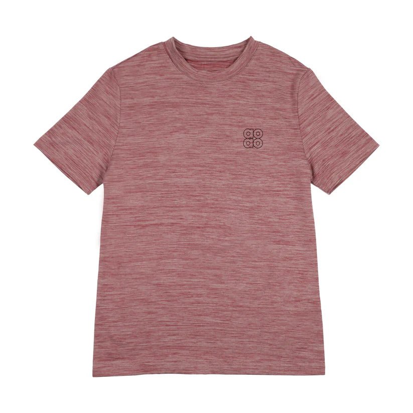 AOAO SOFT RED SPORT T-SHIRT [FINAL SALE]