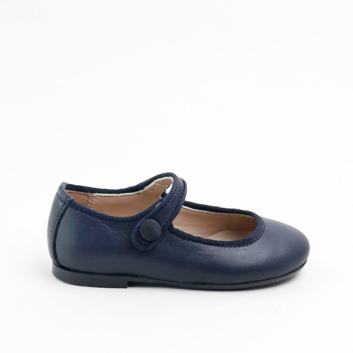 PAPANATAS NAVY LEATHER MARY JANE