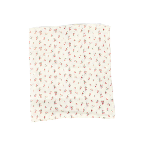 LILETTE CREAM VINTAGE FLORAL SWADDLE [FINAL SALE]