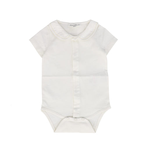 TARTINE ET CHOCOLAT WHITE COLLAR ONESIE [FINAL SALE]