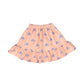 THE SUNDAY COLLECTIVE LIGHT PINK PRINTED RUFFLE SKIRT [FINAL SALE]