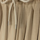 CABANA TAN DRAWSTRING PLEATED SKIRT