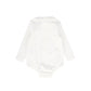 BAMBOO WHITE PETER PAN LONG SLEEVE ONESIE