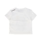 KARL LAGERFELD WHITE GRAPHIC LOGO TEE [FINAL SALE]