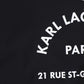 KARL LAGERFELD BLACK LOGO SWIMSUIT [FINAL SALE]