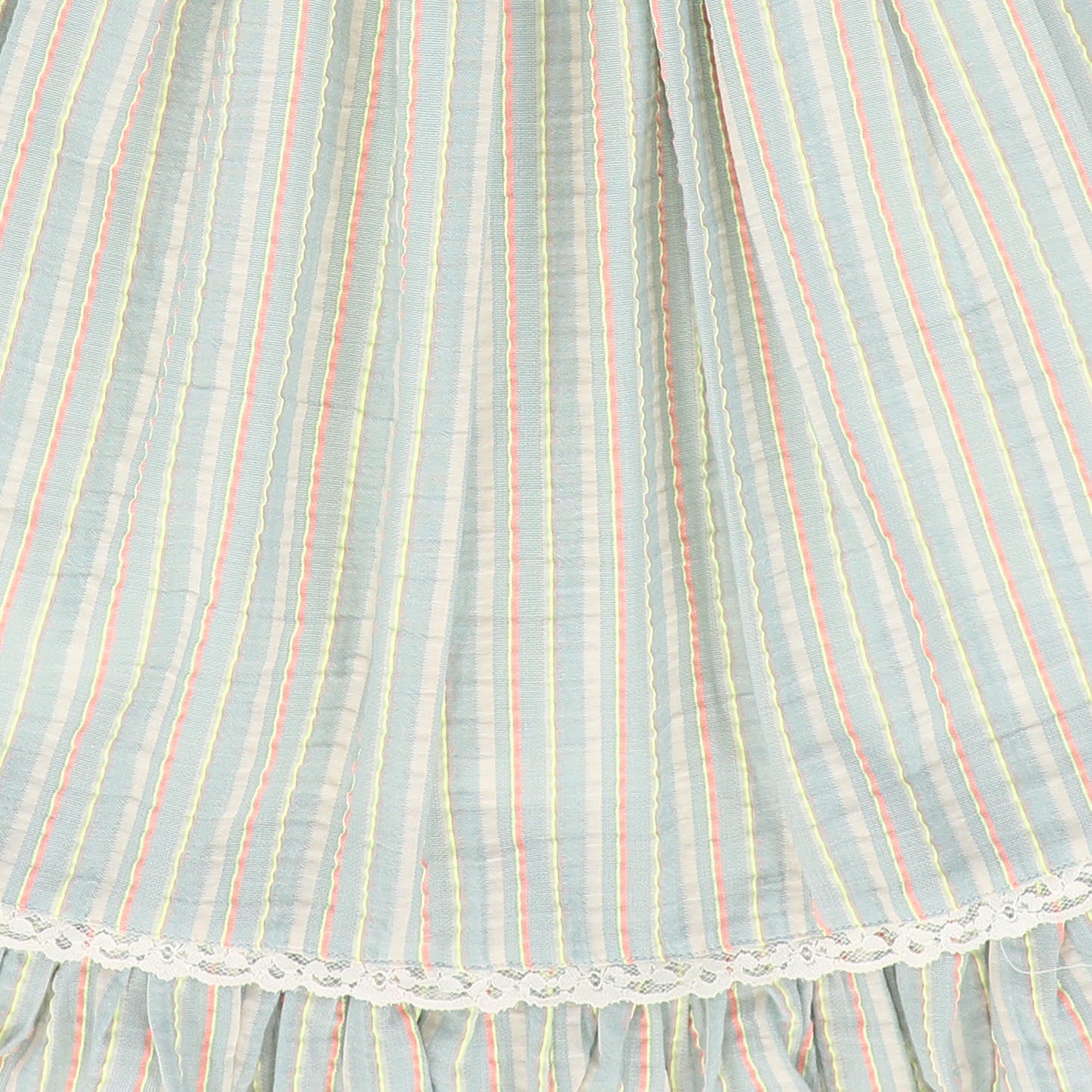 COSMOSOPHIE BLUE STRIPED BOW JUMPER