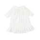 NAPAANI WHITE RUFFLE TRIM DRESS [Final Sale]