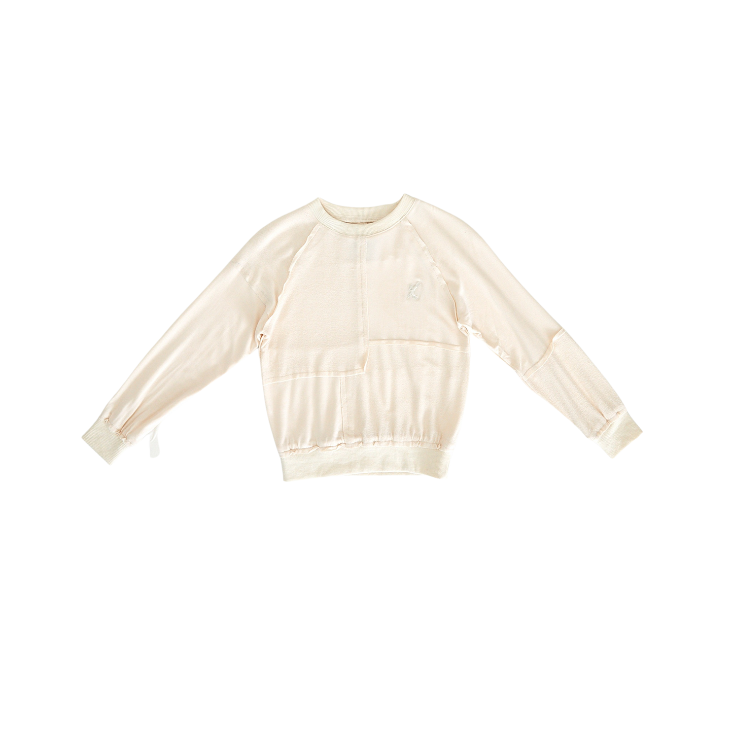 HEY KID IVORY PANELED TOP [Final Sale]