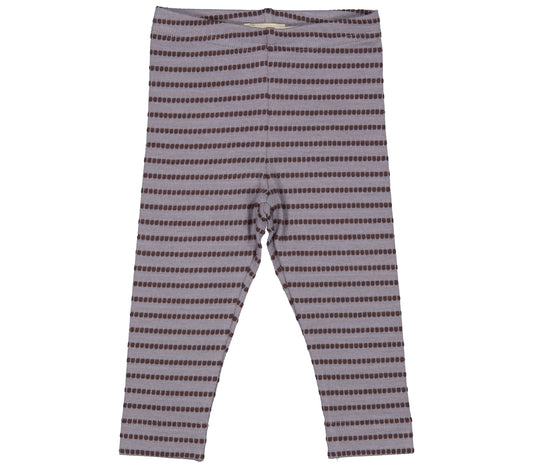 MarMar Espresso Striped Knit Leggings [Final Sale]