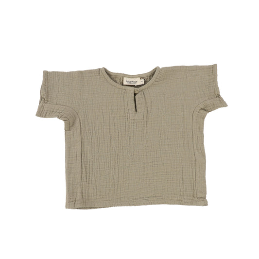 MARMAR MOCHA GAUZE TOP [Final Sale]