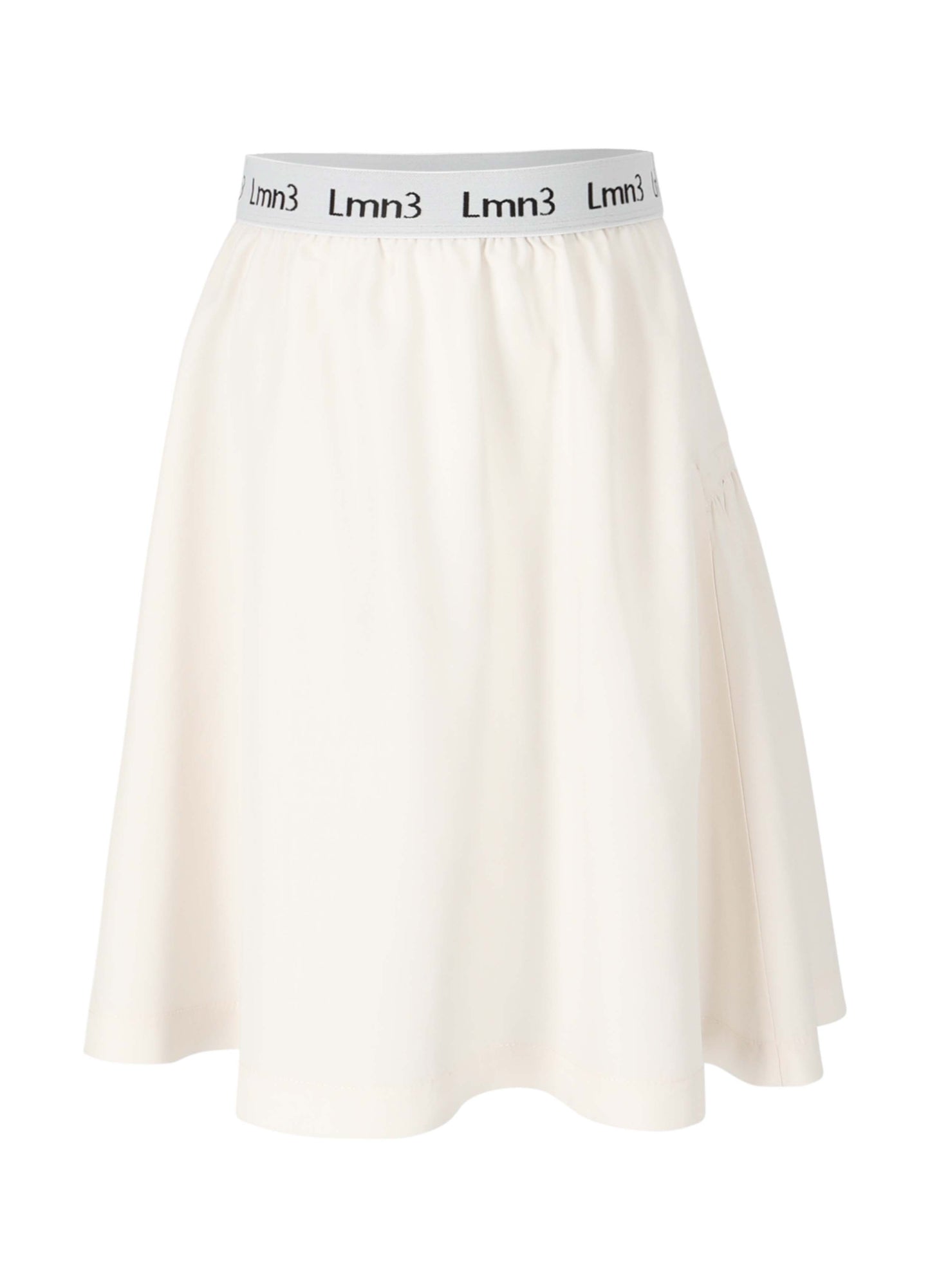 LMN3 Ecru Cinched Detail Skirt [Final Sale]