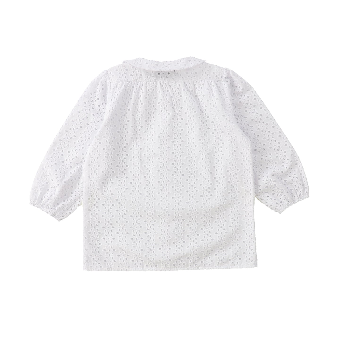 OLIVIA ROHDE WHITE EYELET TOP [Final Sale]