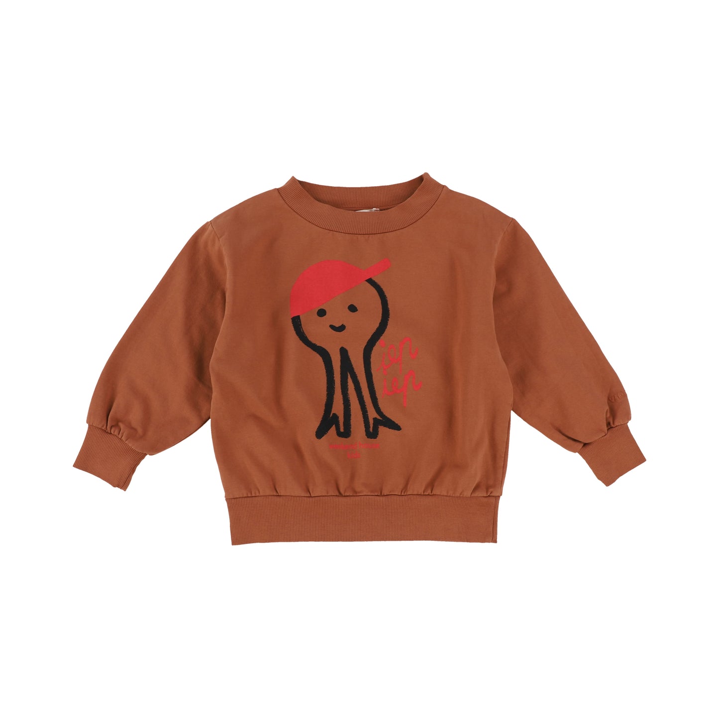 Weekend House Rust Head Over Heals Cap Sweatshirt [Final Sale]