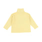 Weekend House Soft Yellow Dog Boot Print Turtleneck [Final Sale]