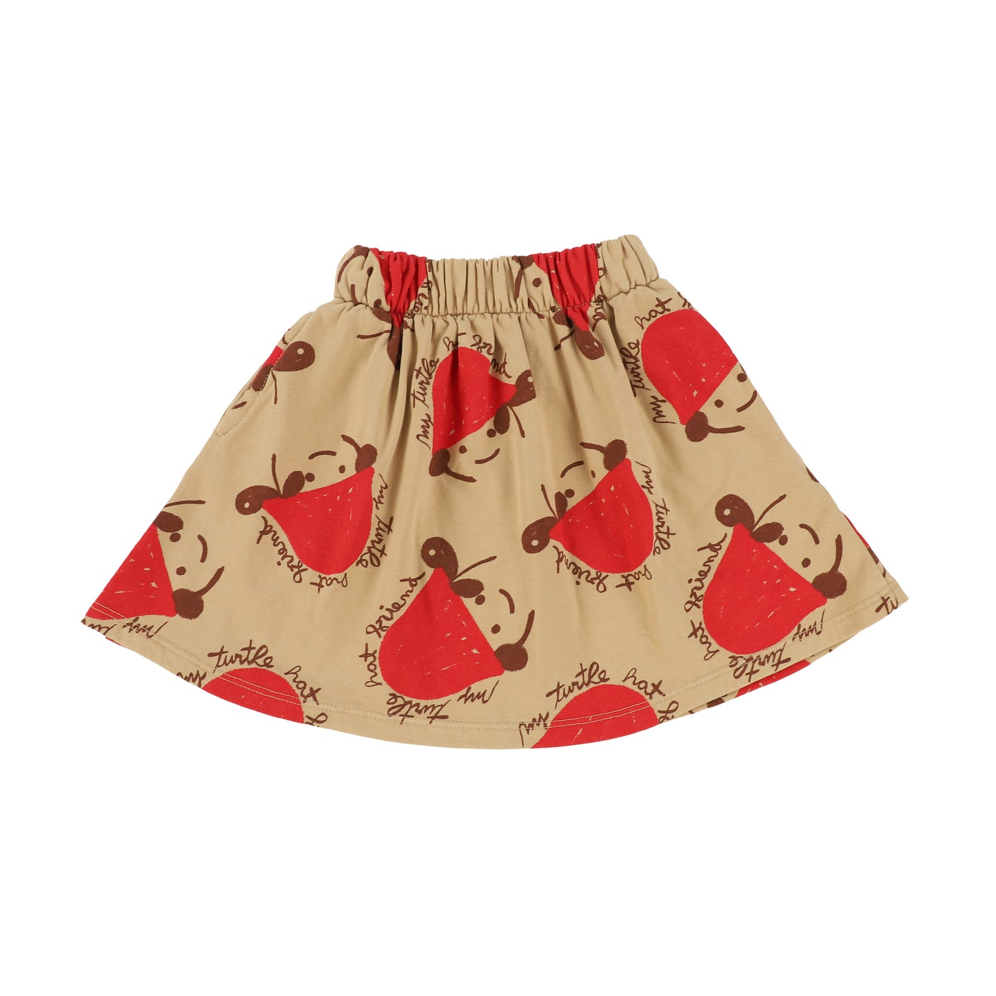 Weekend House Sand Turtle Allover Print Skirt [Final Sale]