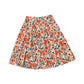 MALLORY AND MERLOT FLORAL PRINTED PLEATED SKIRT [Final Sale]