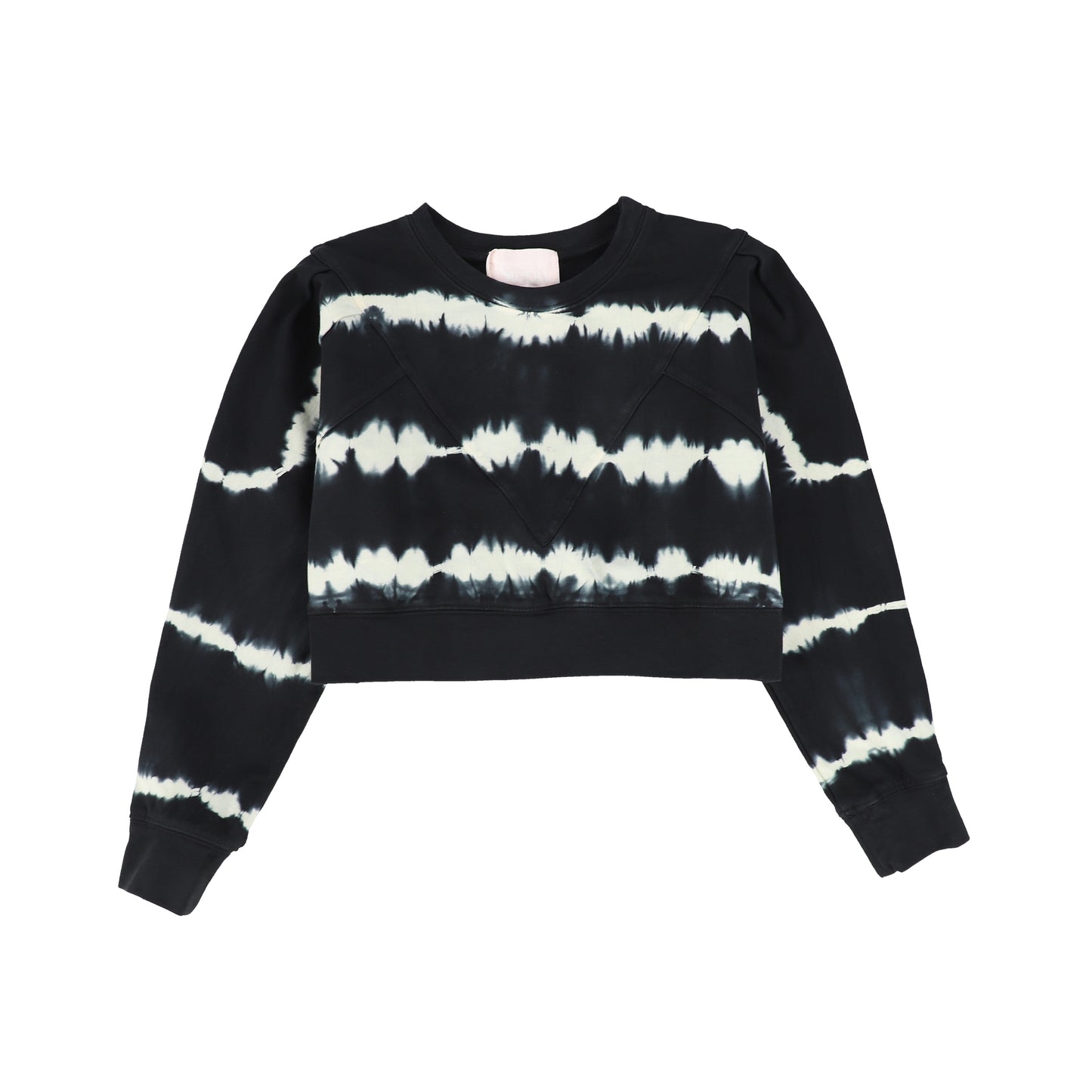 Steph The Label Black Tie Dye Oversize Sweatshirt [Final Sale]
