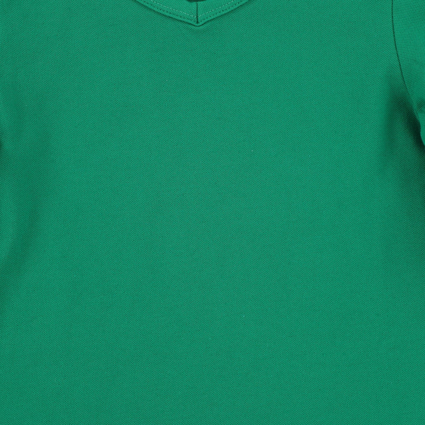 BACE COLLECTION GREEN PIQUE V TEE [Final Sale]