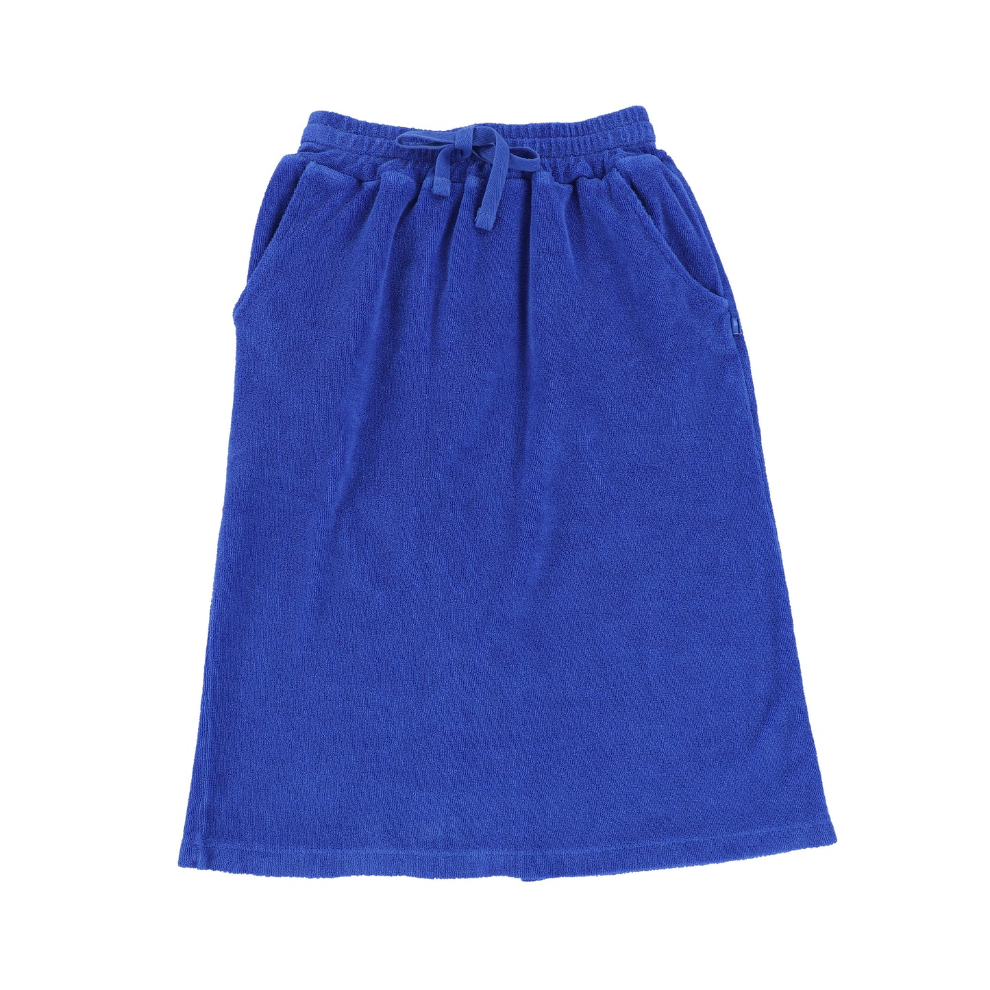Arsene Cobalt Blue Terry Skirt [Final Sale]